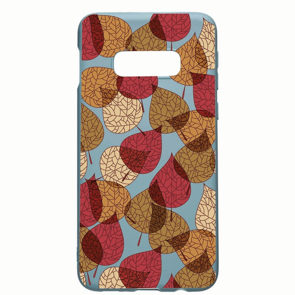 Husa Samsung Galaxy S10e, Feathers, rezistenta la uzura, anti-alunecare, din silicon Premium, CF98