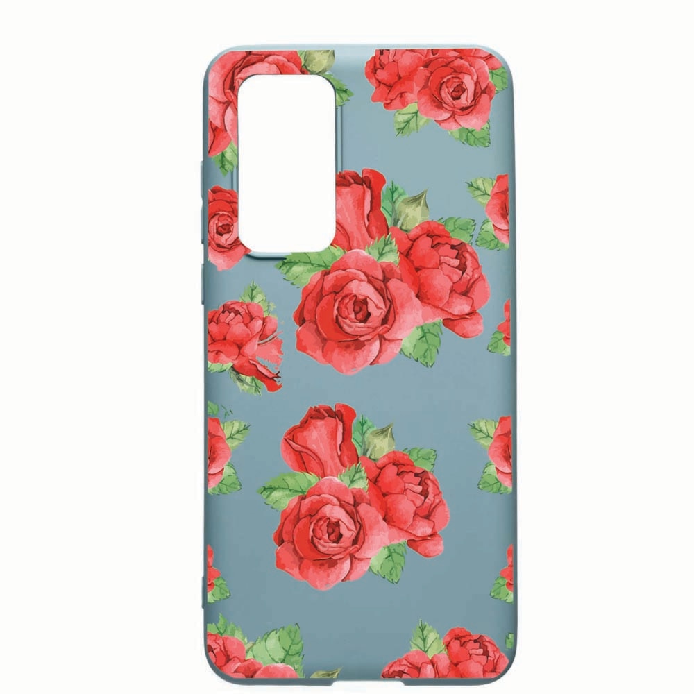 Husa Samsung Galaxy S20, Rose, rezistenta la uzura, anti-alunecare, din silicon Premium, CF97