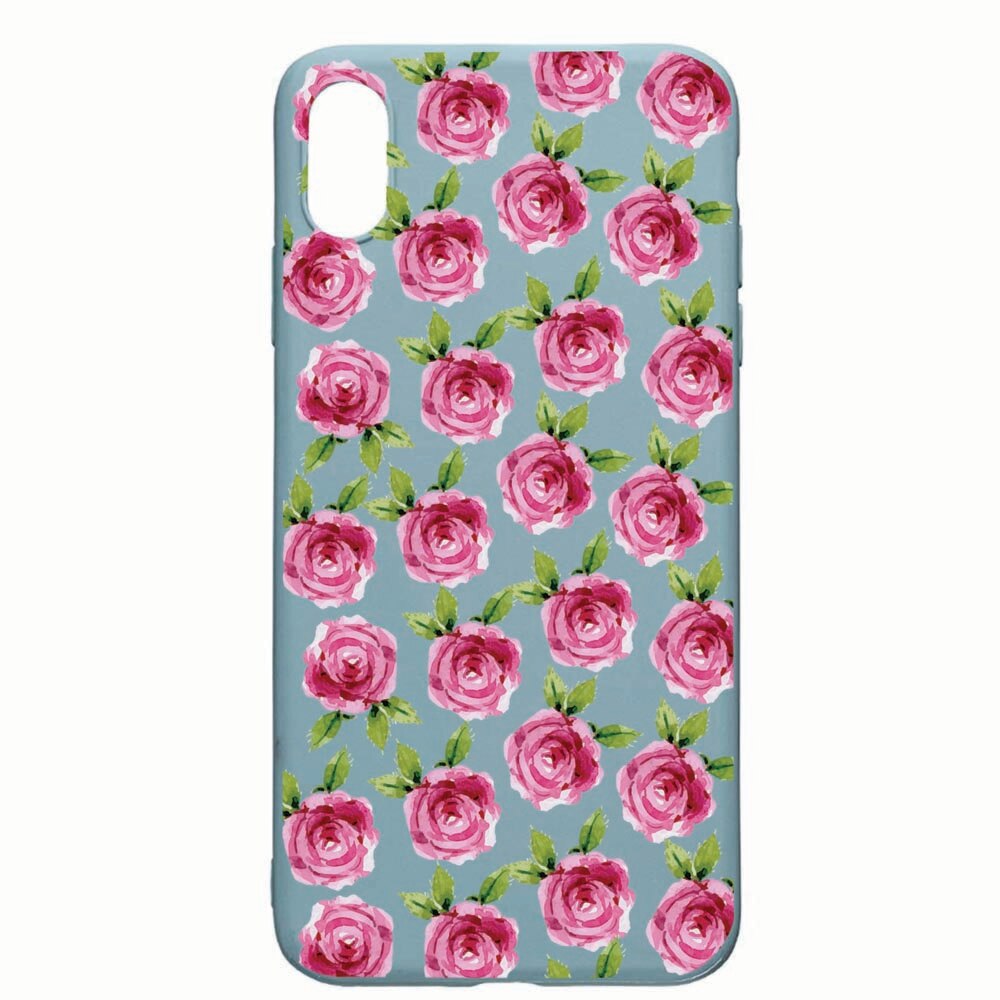 Husa Apple iPhone XS Max, Rose, rezistenta la uzura, anti-alunecare, din silicon Premium, CF107