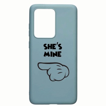 Husa Samsung Galaxy S20 Ultra, She's Mine, rezistenta la uzura, anti-alunecare, din silicon Premium, CF106 Husa Samsung Galaxy S20 Ultra, She's Mine, rezistenta la uzura, anti-alunecare, din silicon Premium, CF106