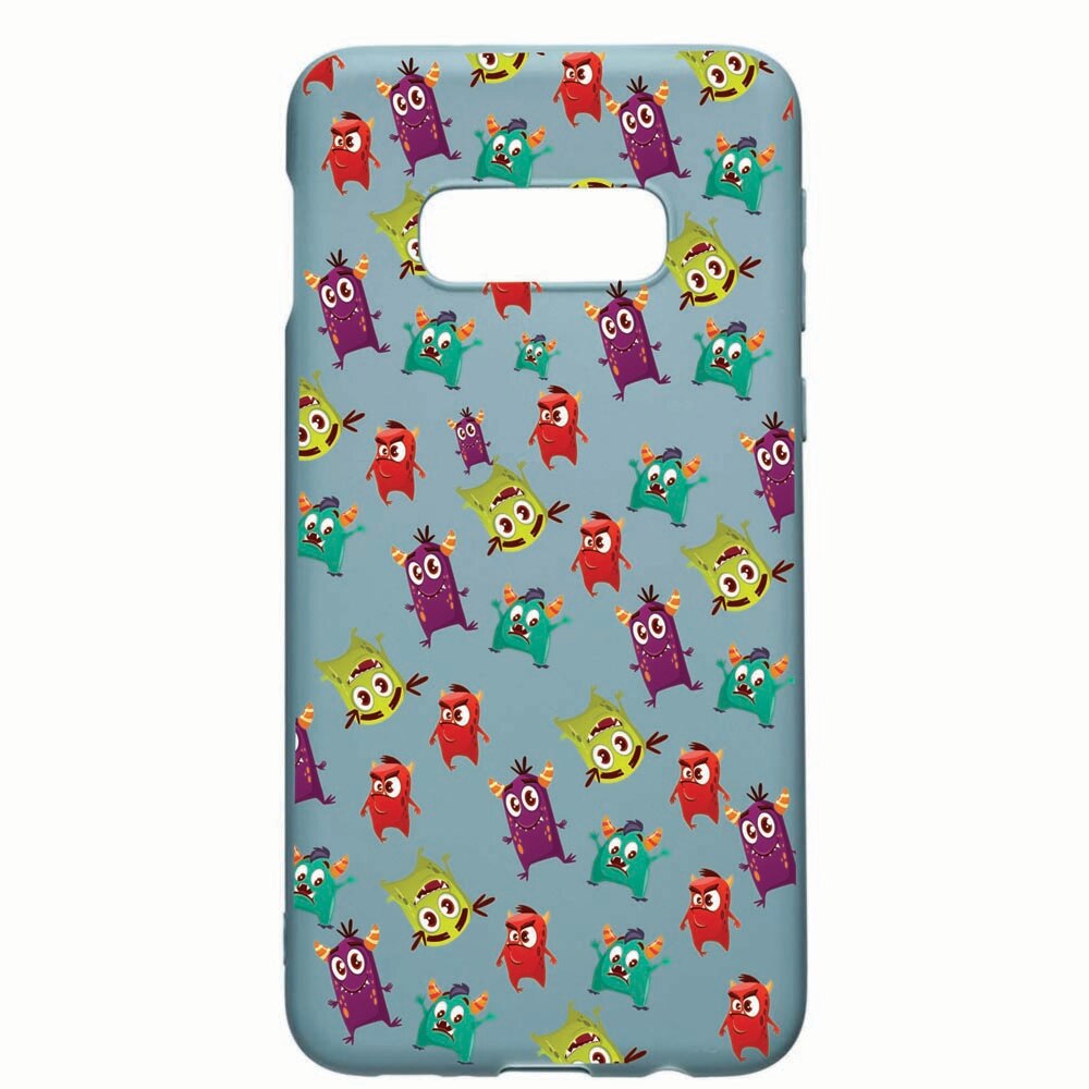 Husa Samsung Galaxy S10e, Monster, rezistenta la uzura, anti-alunecare, din silicon Premium, CF121