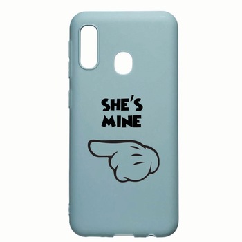 Husa Samsung Galaxy A70e, She's Mine, rezistenta la uzura, anti-alunecare, din silicon Premium, CF106 Husa Samsung Galaxy A70e, She's Mine, rezistenta la uzura, anti-alunecare, din silicon Premium, CF106
