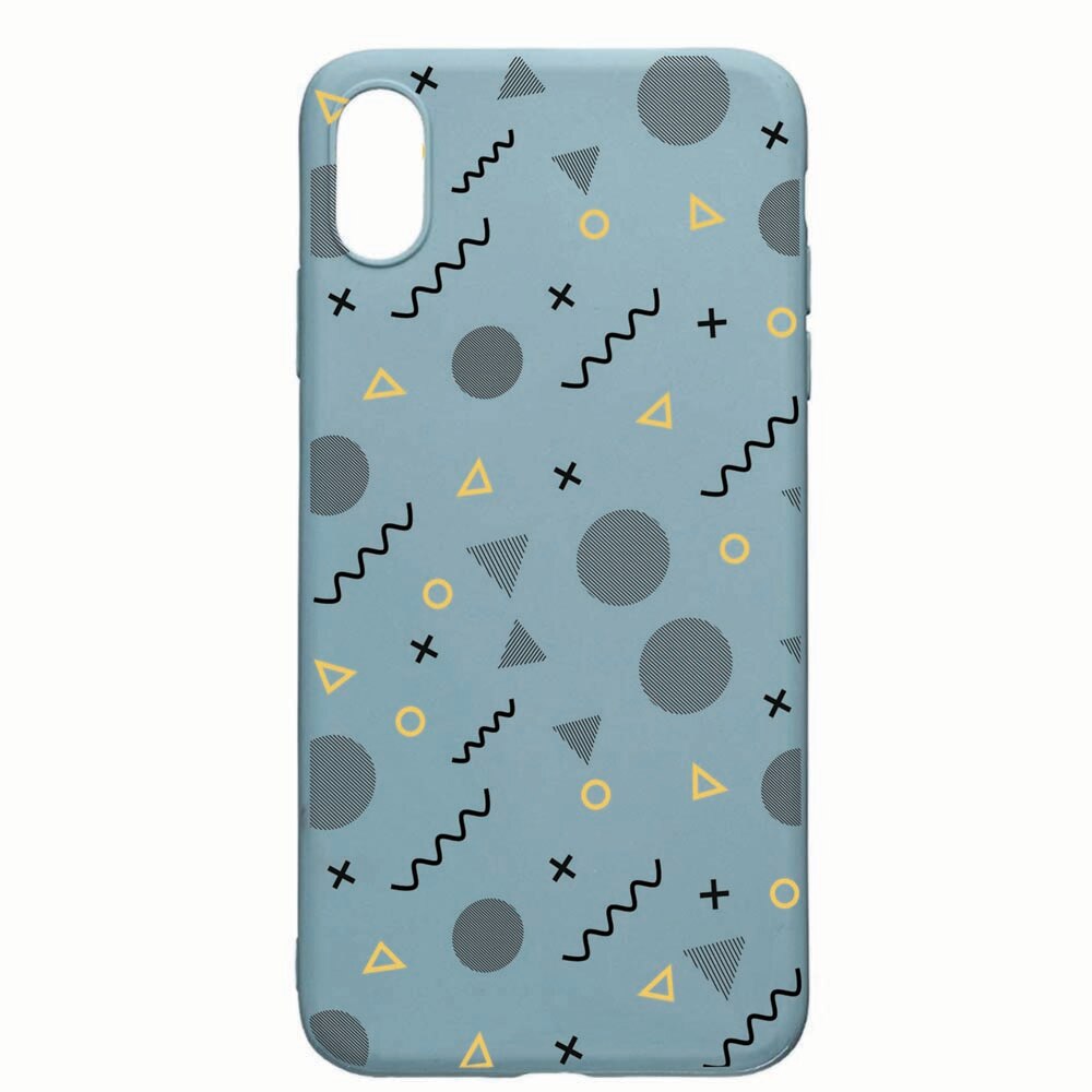 Husa Apple iPhone XS Max, Abstract, rezistenta la uzura, anti-alunecare, din silicon Premium, CF74