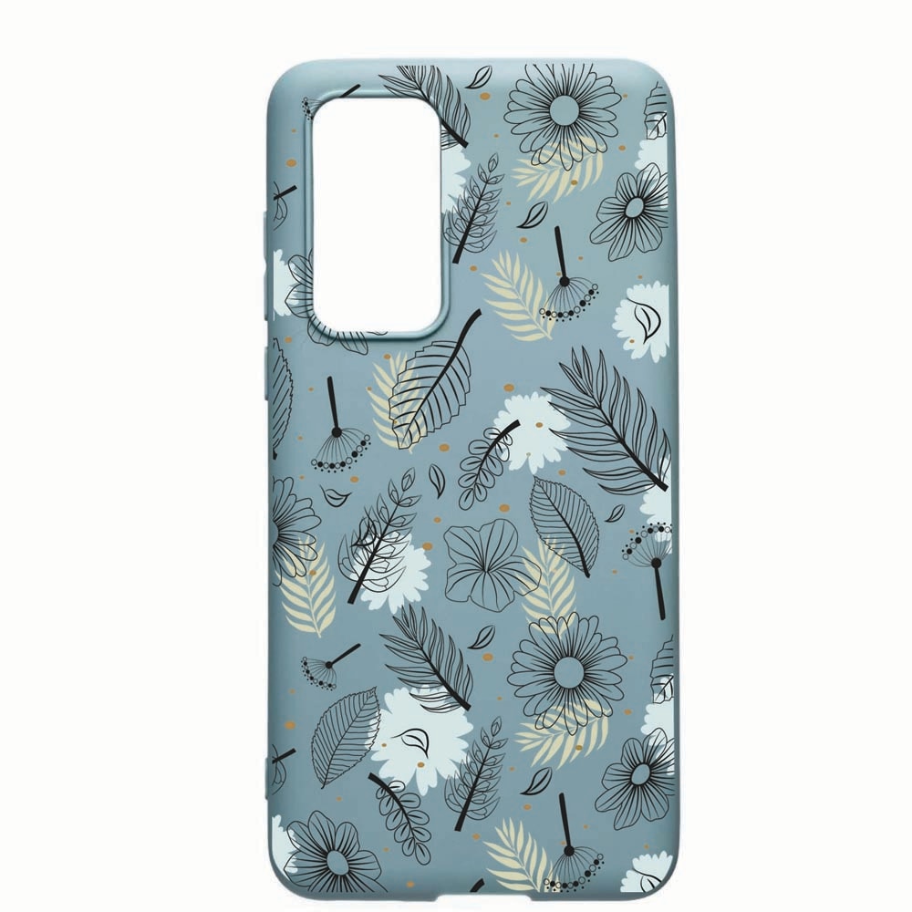 Husa Samsung Galaxy S20, Flowers, rezistenta la uzura, anti-alunecare, din silicon Premium, CF81