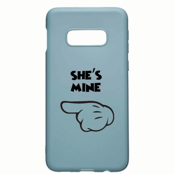 Husa Samsung Galaxy S10e, She's Mine, rezistenta la uzura, anti-alunecare, din silicon Premium, CF106 Husa Samsung Galaxy S10e, She's Mine, rezistenta la uzura, anti-alunecare, din silicon Premium, CF106