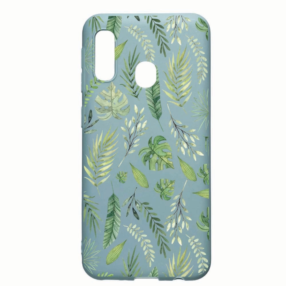 Husa Samsung Galaxy A70e, Feathers, rezistenta la uzura, anti-alunecare, din silicon Premium, CF77