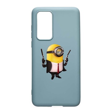Husa Huawei P40, Minion Hitman, rezistenta la uzura, anti-alunecare, din silicon Premium, CF214 Husa Huawei P40, Minion Hitman, rezistenta la uzura, anti-alunecare, din silicon Premium, CF214