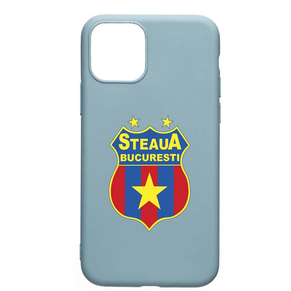 Husa Apple iPhone 11, Football, Steaua, rezistenta la uzura, anti-alunecare, din silicon Premium, CF230