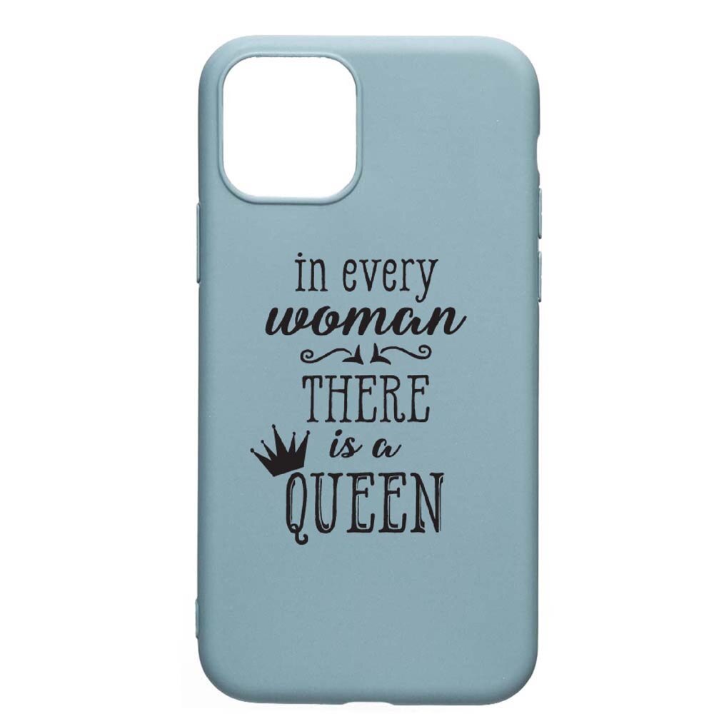 Husa Apple iPhone 11 Pro Max, Woman, Queen, rezistenta la uzura, anti-alunecare, din silicon Premium, CF227