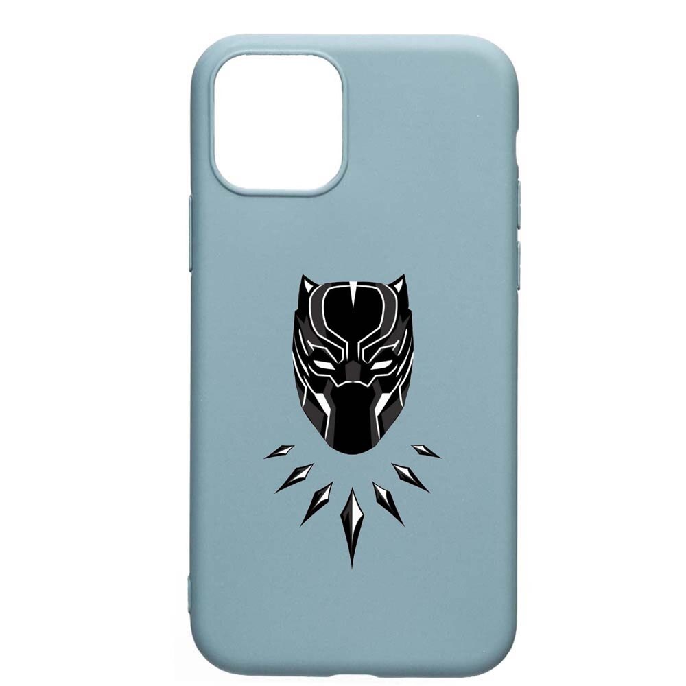 Husa Apple iPhone 11 Pro Max, Black Panther, rezistenta la uzura, anti-alunecare, din silicon Premium, CF243