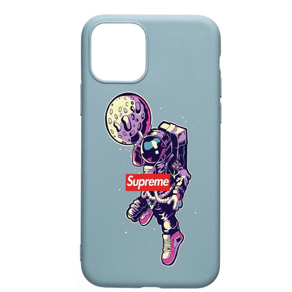 Husa Apple iPhone 11, Supreme, Astronaut, rezistenta la uzura, anti-alunecare, din silicon Premium, CF254