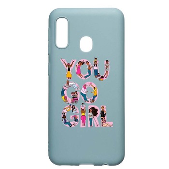 Husa Samsung Galaxy A70e, Girl Power, rezistenta la uzura, anti-alunecare, din silicon Premium, CF250 Husa Samsung Galaxy A70e, Girl Power, rezistenta la uzura, anti-alunecare, din silicon Premium, CF250