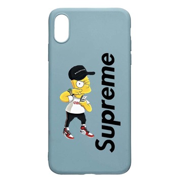 Husa Samsung Galaxy A10, Supreme, The Simpsons, rezistenta la uzura, anti-alunecare, din silicon Premium, CF258 Husa Samsung Galaxy A10, Supreme, The Simpsons, rezistenta la uzura, anti-alunecare, din silicon Premium, CF258