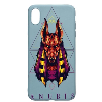 Husa Apple iPhone XS / X, Anubis, rezistenta la uzura, anti-alunecare, din silicon Premium, CF286 Husa Apple iPhone XS / X, Anubis, rezistenta la uzura, anti-alunecare, din silicon Premium, CF286