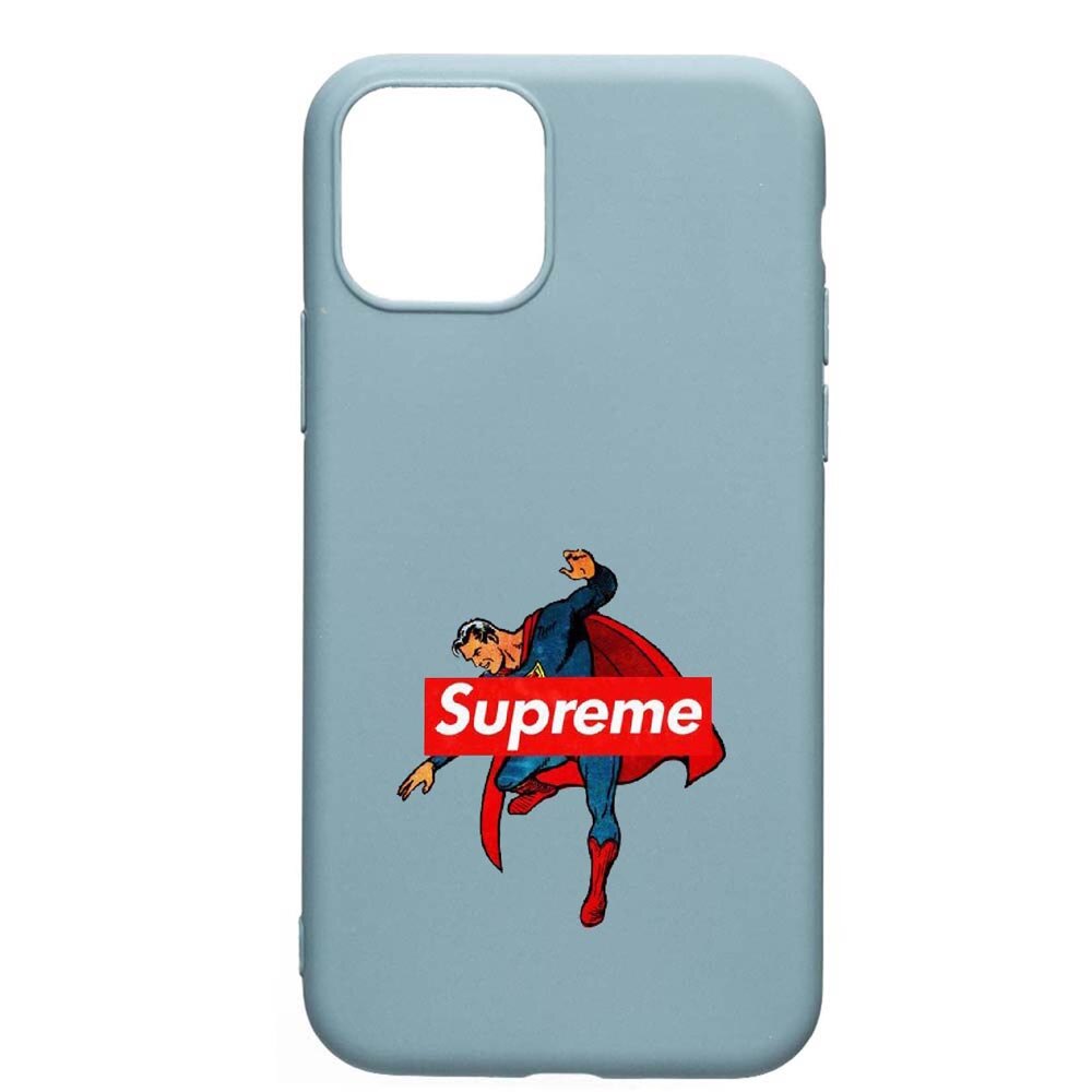 Husa Apple iPhone 11 Pro Max, Superme, Superman, rezistenta la uzura, anti-alunecare, din silicon Premium, CF259