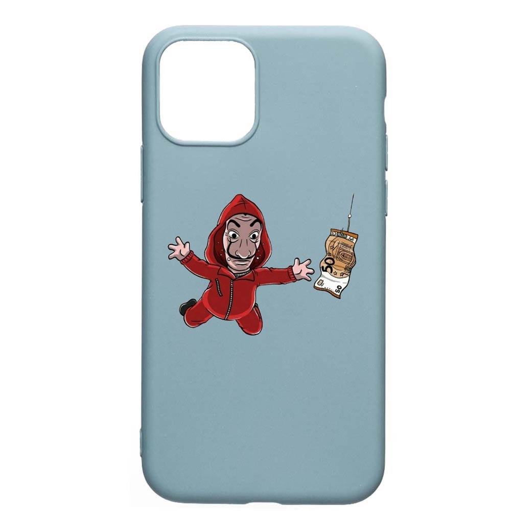 Husa Apple iPhone 11, La Casa De Papel, rezistenta la uzura, anti-alunecare, din silicon Premium, CF294