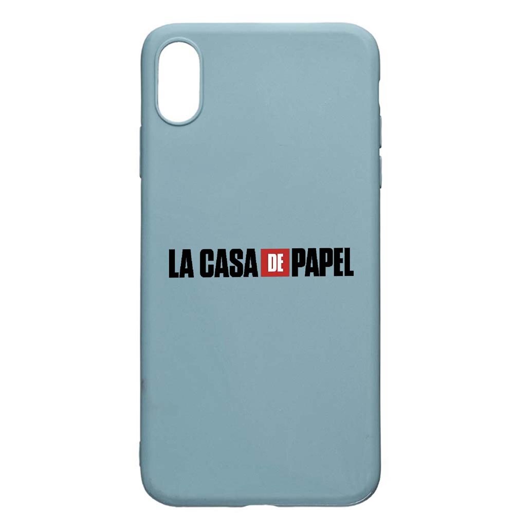 Husa Apple iPhone XS Max, La Casa De Papel, rezistenta la uzura, anti-alunecare, din silicon Premium, CF292