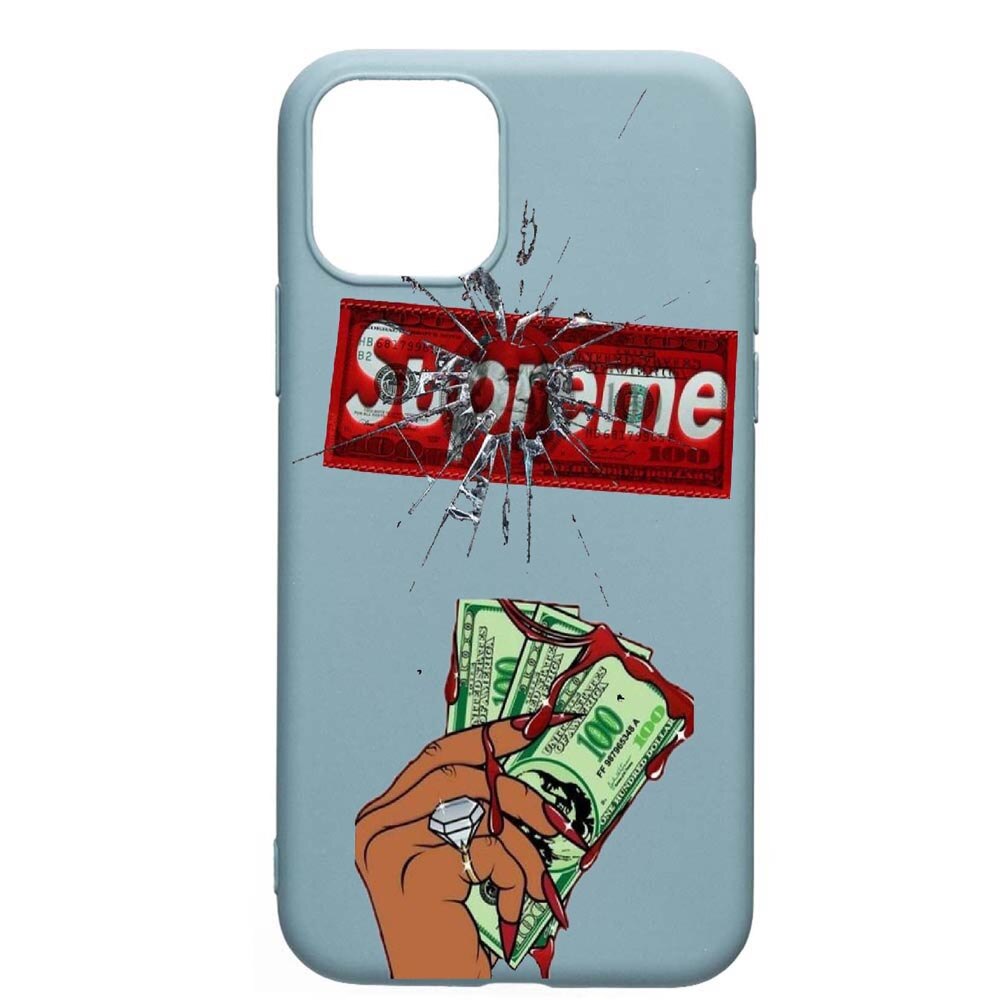 Husa Apple iPhone 11 Pro, Supreme, Money, rezistenta la uzura, anti-alunecare, din silicon Premium, CF257
