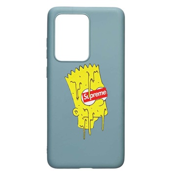 Husa Samsung Galaxy S20 Ultra, Supreme, The Simpsons, rezistenta la uzura, anti-alunecare, din silicon Premium, CF267 Husa Samsung Galaxy S20 Ultra, Supreme, The Simpsons, rezistenta la uzura, anti-alunecare, din silicon Premium, CF267