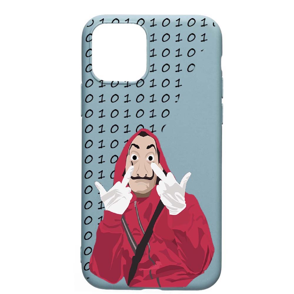 Husa Apple iPhone 11, La Casa De Papel, rezistenta la uzura, anti-alunecare, din silicon Premium, CF297