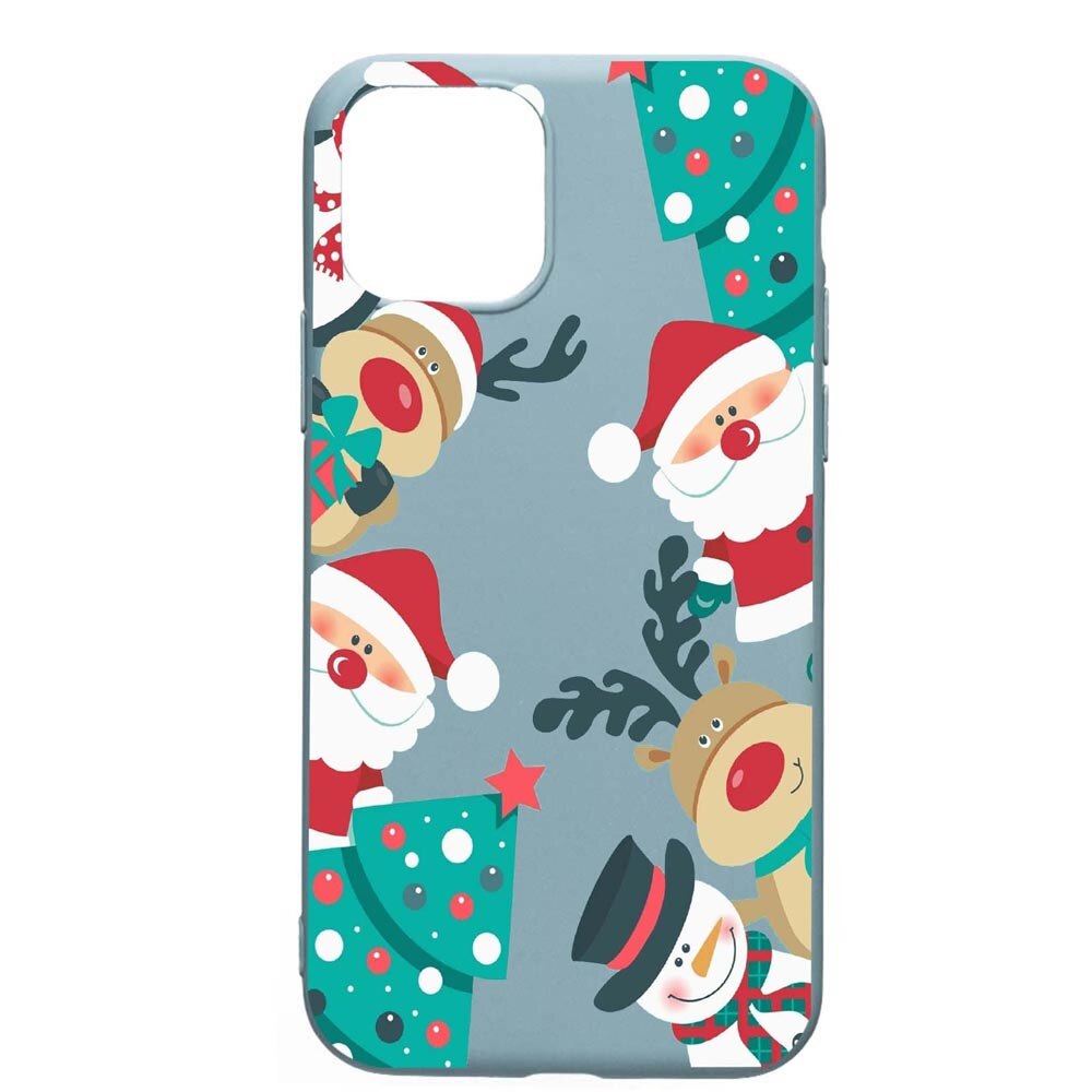 Husa Apple iPhone 11, Xmas, rezistenta la uzura, anti-alunecare, din silicon Premium, CF338