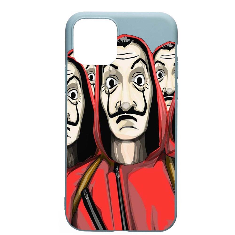 Husa Apple iPhone 11 Pro, La Casa De Papel, rezistenta la uzura, anti-alunecare, din silicon Premium, CF390