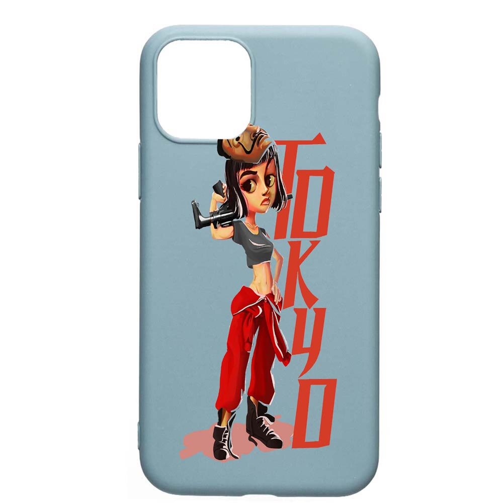 Husa Apple iPhone 11, La Casa De Papel, rezistenta la uzura, anti-alunecare, din silicon Premium, CF394