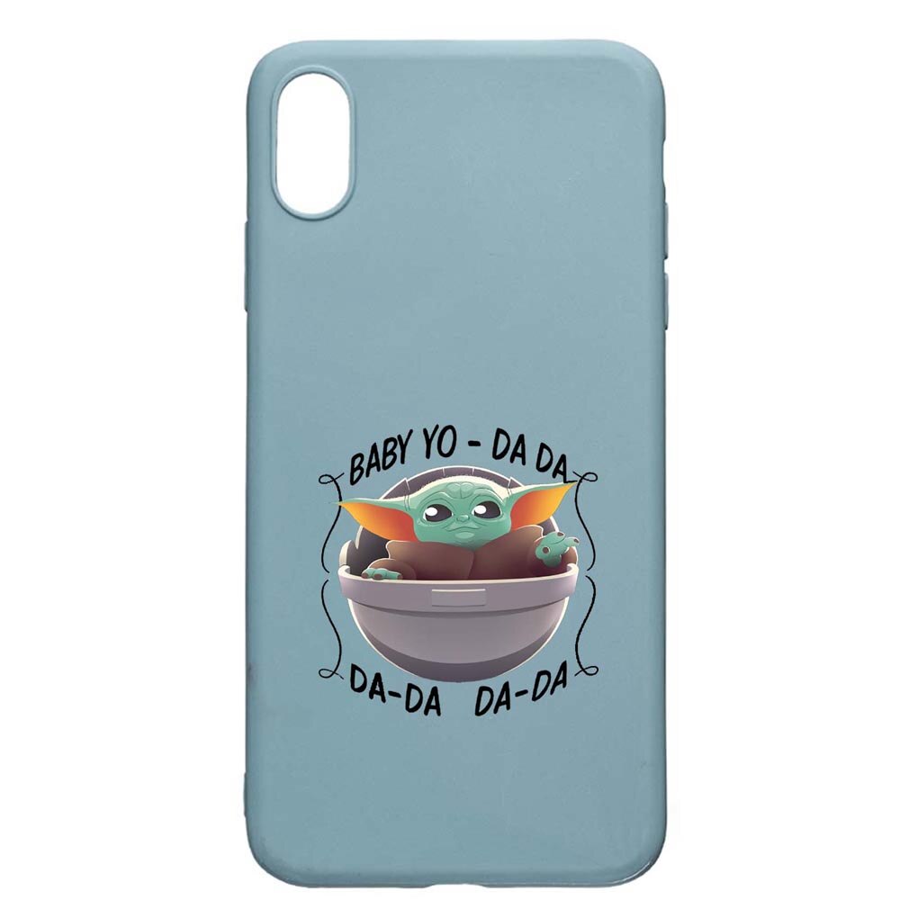 Husa Samsung Galaxy A10, Star Wars Baby Yoda, rezistenta la uzura, anti-alunecare, din silicon Premium, CF399