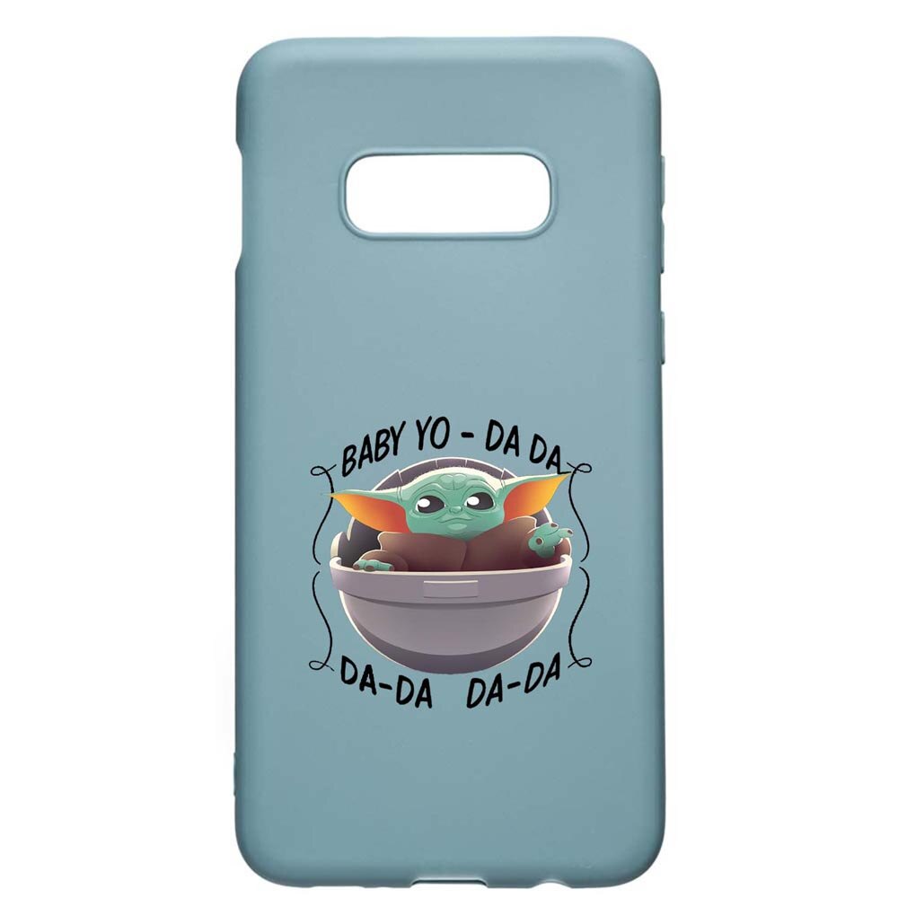 Husa Samsung Galaxy S10e, Star Wars Baby Yoda, rezistenta la uzura, anti-alunecare, din silicon Premium, CF399