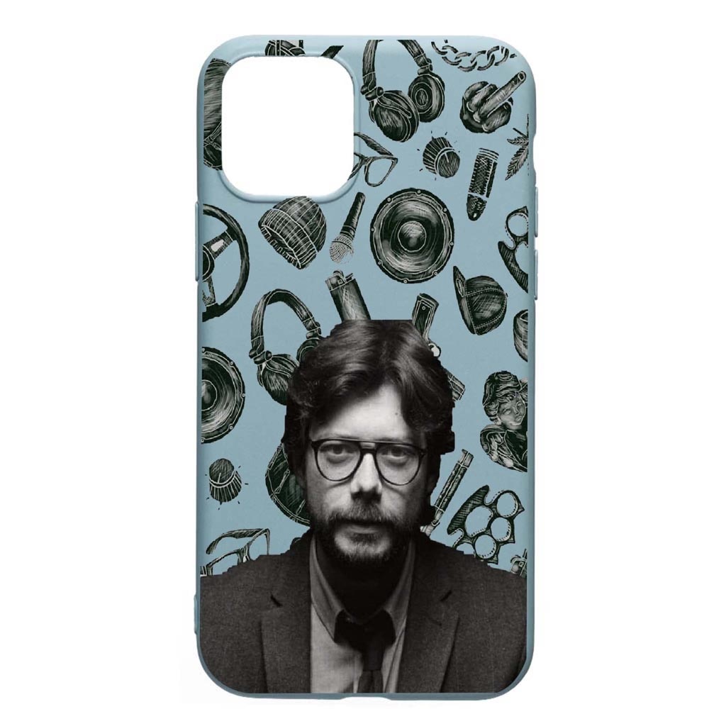 Husa Apple iPhone 11 Pro, La Casa De Papel - Profesor, rezistenta la uzura, anti-alunecare, din silicon Premium, CF388