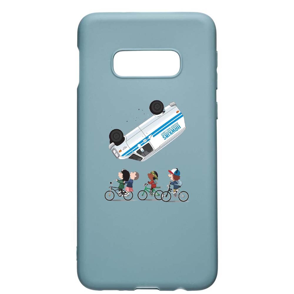 Husa Samsung Galaxy S10e, Stranger Things, rezistenta la uzura, anti-alunecare, din silicon Premium, CF370