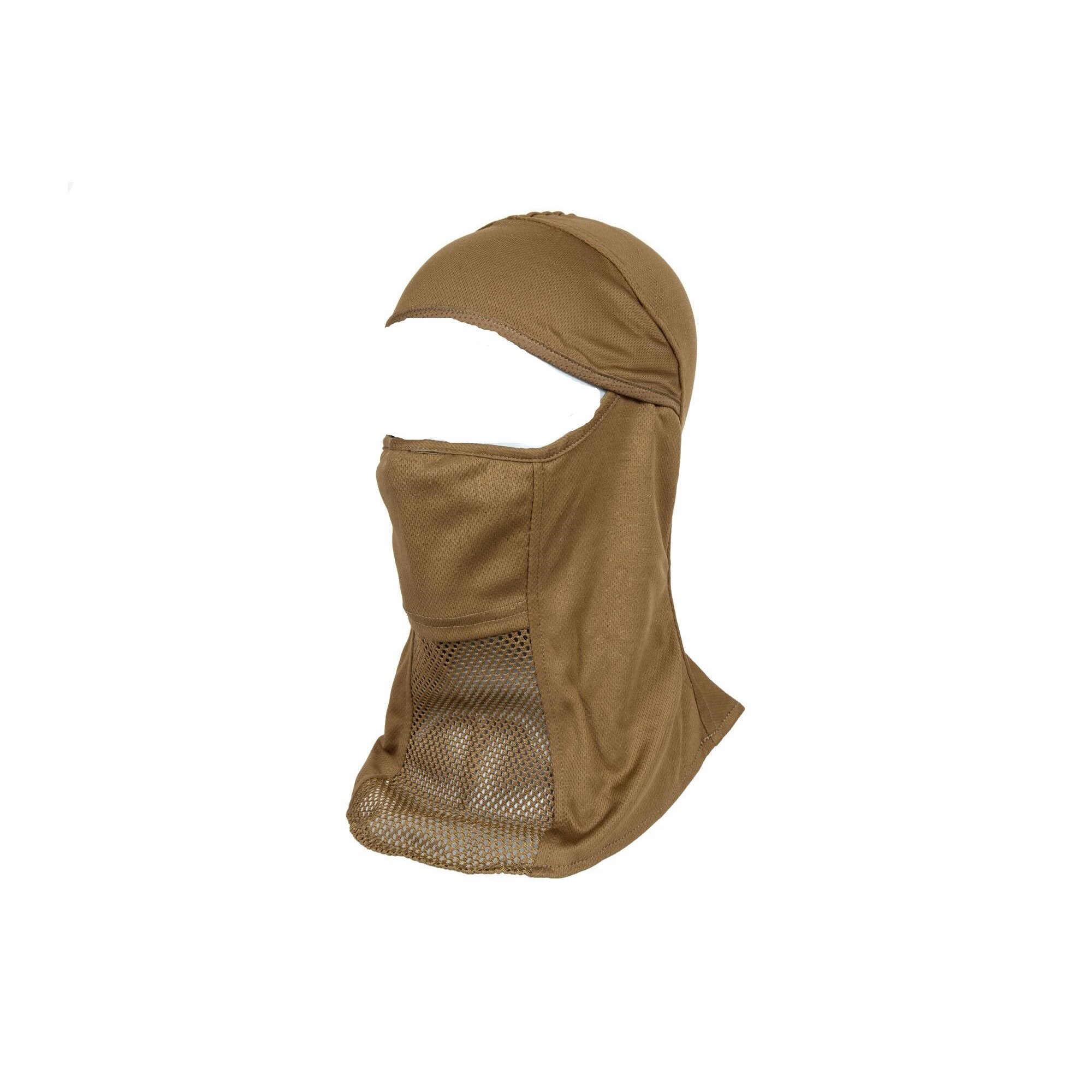 Cagula cu protectie pentru fata, tan