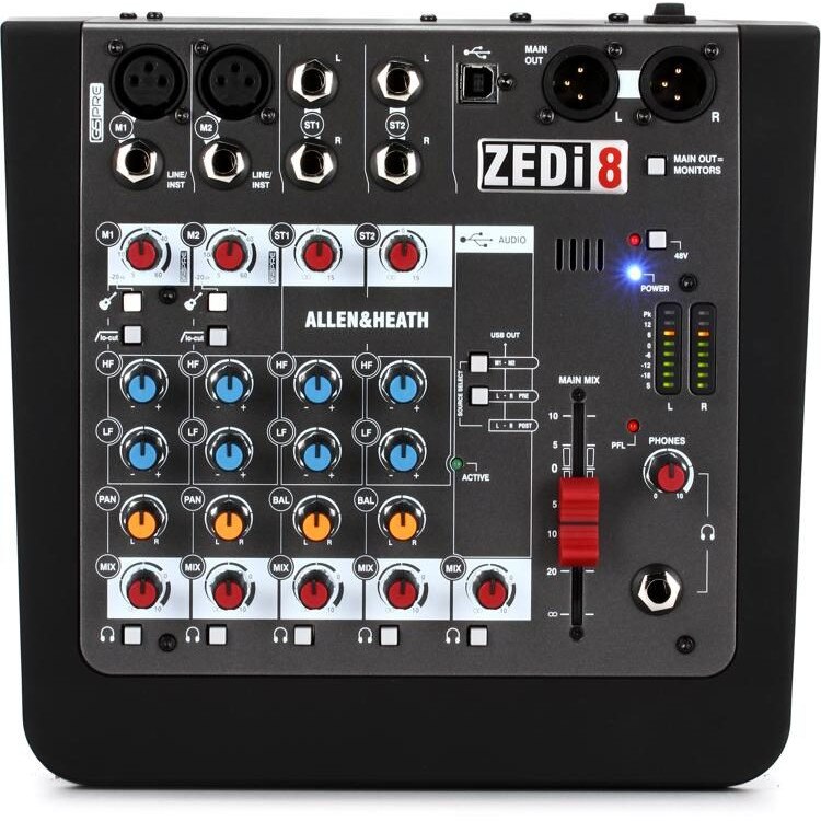 Mixer Allen & Heath ZEDi-8