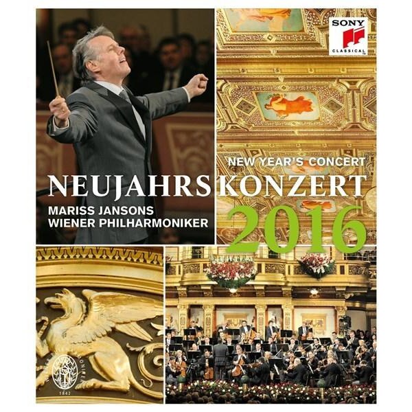 Wiener PhilharmonikerMariss Jansons - New Year's Concert: 2016 - Vienna Philharmonic - Blu ray - Blu-Ray Disc