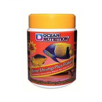 Hrana pesti acvariu - Ocean Nutrition Brine Shrimp Plus Flakes 34g Hrana pesti acvariu - Ocean Nutrition Brine Shrimp Plus Flakes 34g