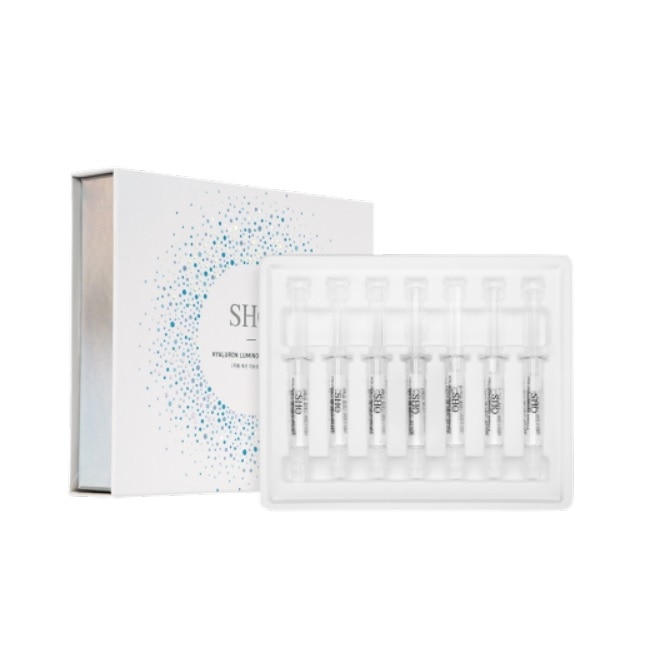 Set tratament pentru ochi cu acid hialuronic intensiv SHO, 7 fiole x 2 ml
