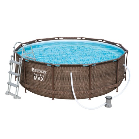 piscina bestway rattan rectangular