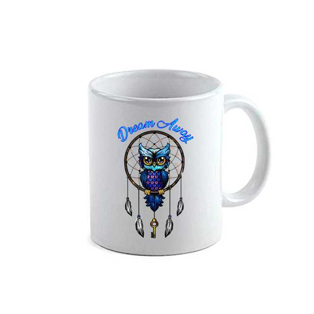 Cana personalizata Dream Away,ceramica alba, 330ml
