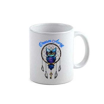 Cana personalizata Dream Away,ceramica alba, 330ml Cana personalizata Dream Away,ceramica alba, 330ml