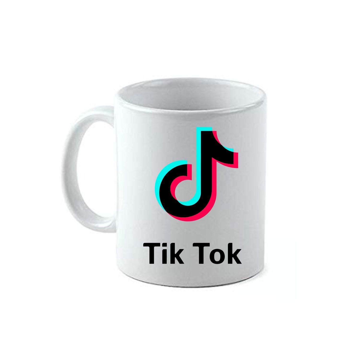 Cana personalizata Tik Tok,ceramica alba, 330ml