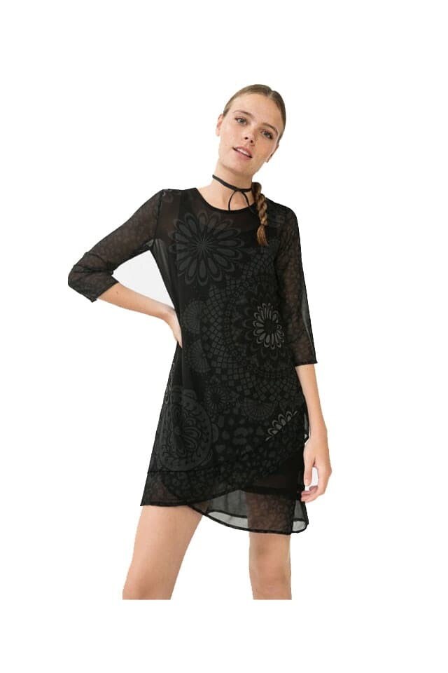 Rochie Desigual 36,Negru, 69V21A9