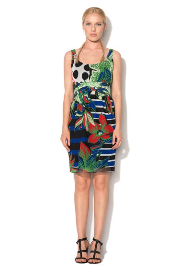 Rochie Desigual 51V2LC0, Negru