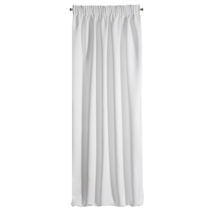 Logan sötétítő függöny Fehér 135x270 cm
