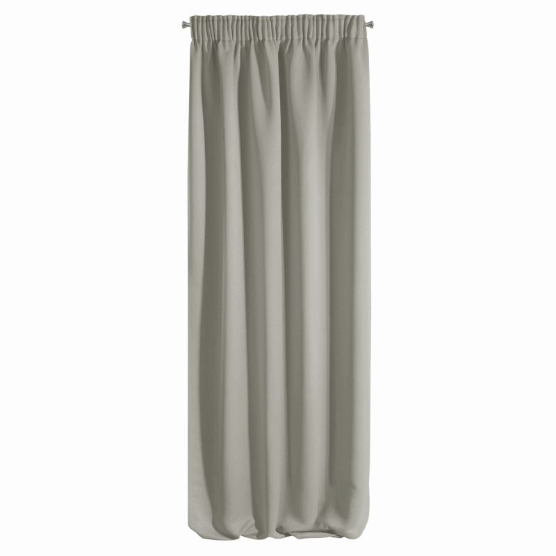 Perdea decorativa cu banda, LOGAN 135x270 cm, Eurofirany, Argintiu