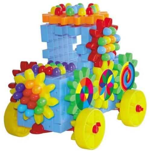 Set constructie, Quercetti Georello Mobilo, 90 piese