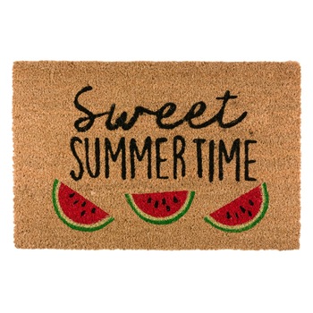Covor usa de exterior, Zola, din nuca de cocos, 60x40 cm, Sweet Summer Time Covor usa de exterior, Zola, din nuca de cocos, 60x40 cm, Sweet Summer Time