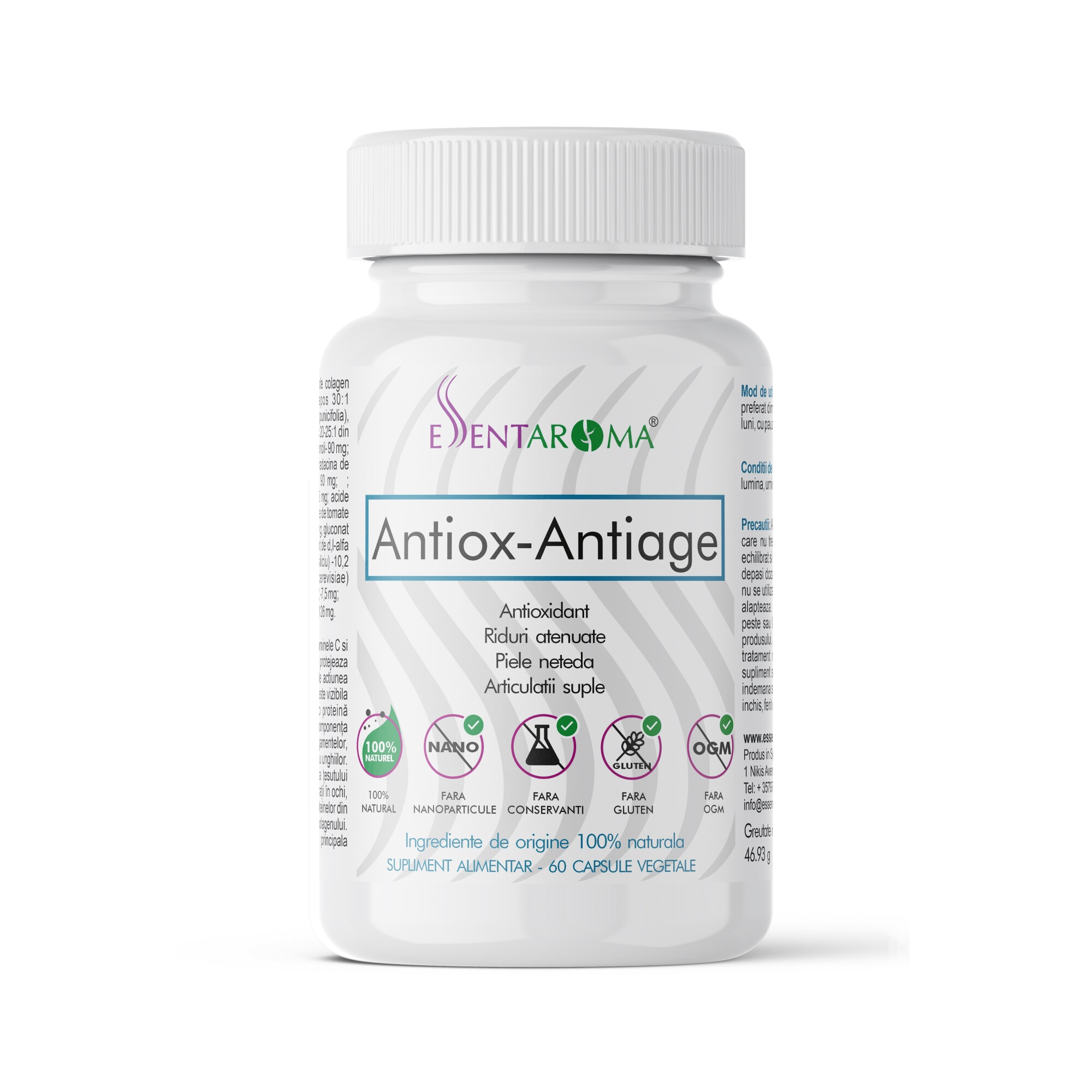 antioxidanți cu produse anticancerigene și anti-îmbătrânire)