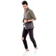 Geanta neagra messenger barbati CAVALDI Fabian