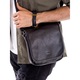 Geanta neagra messenger barbati CAVALDI Fabian