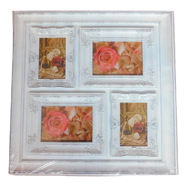 Rama foto colaj cu 4 fotografii 52 x 52 cm